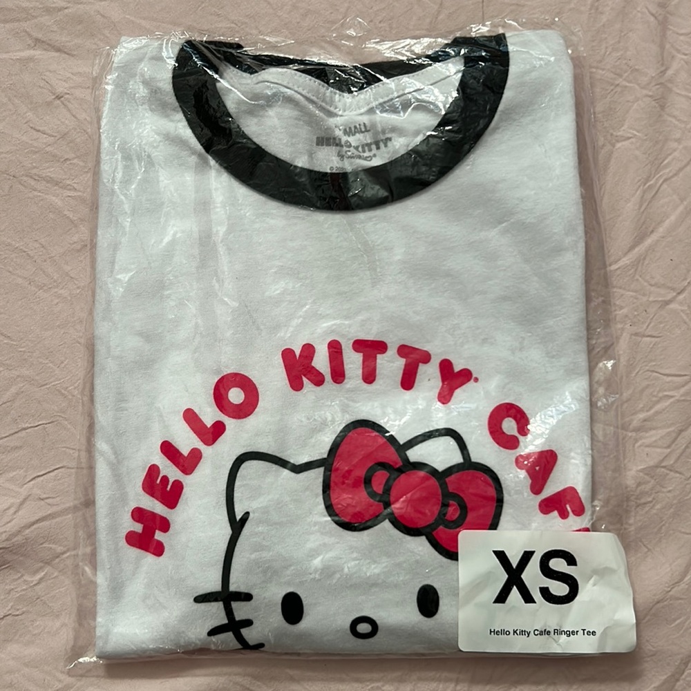 Hello Kitty Cafe Truck Ringer Tee XS